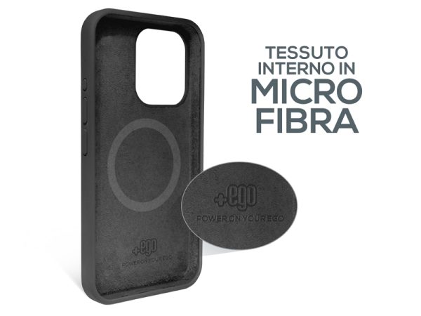 Cover gommata Magnetica Liquid Case Nero - immagine 2